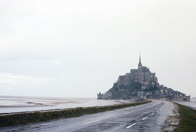 Mont St. Michel When overcast